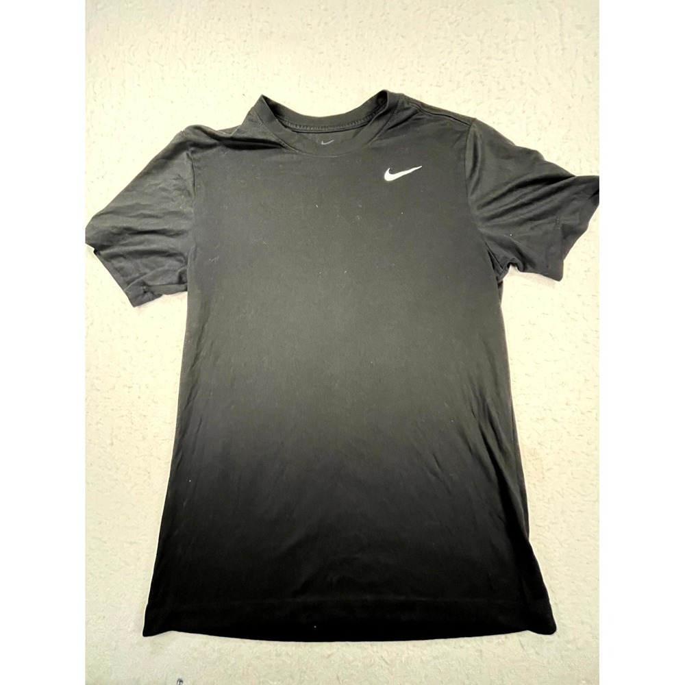 Nike Dri-Fit Athletic T Shirt Mens Small Black Short Sleeve Performance Training